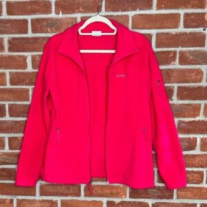 Columbia Women's Pink Fleece Hoodie